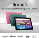 AMAZON FIRE HD 8 TABLET