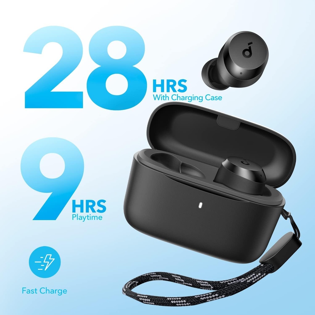 SOUNDCORE A20i TRUE WIRELESS EARBUDS BY ANKER CUSTOMIZED SOUND BLACK