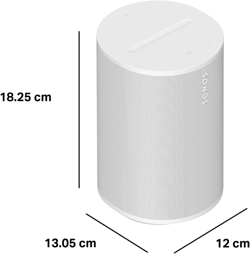 SONOS Era 100 PORTABLE Alexa Enabled Smart SPEAKER, White