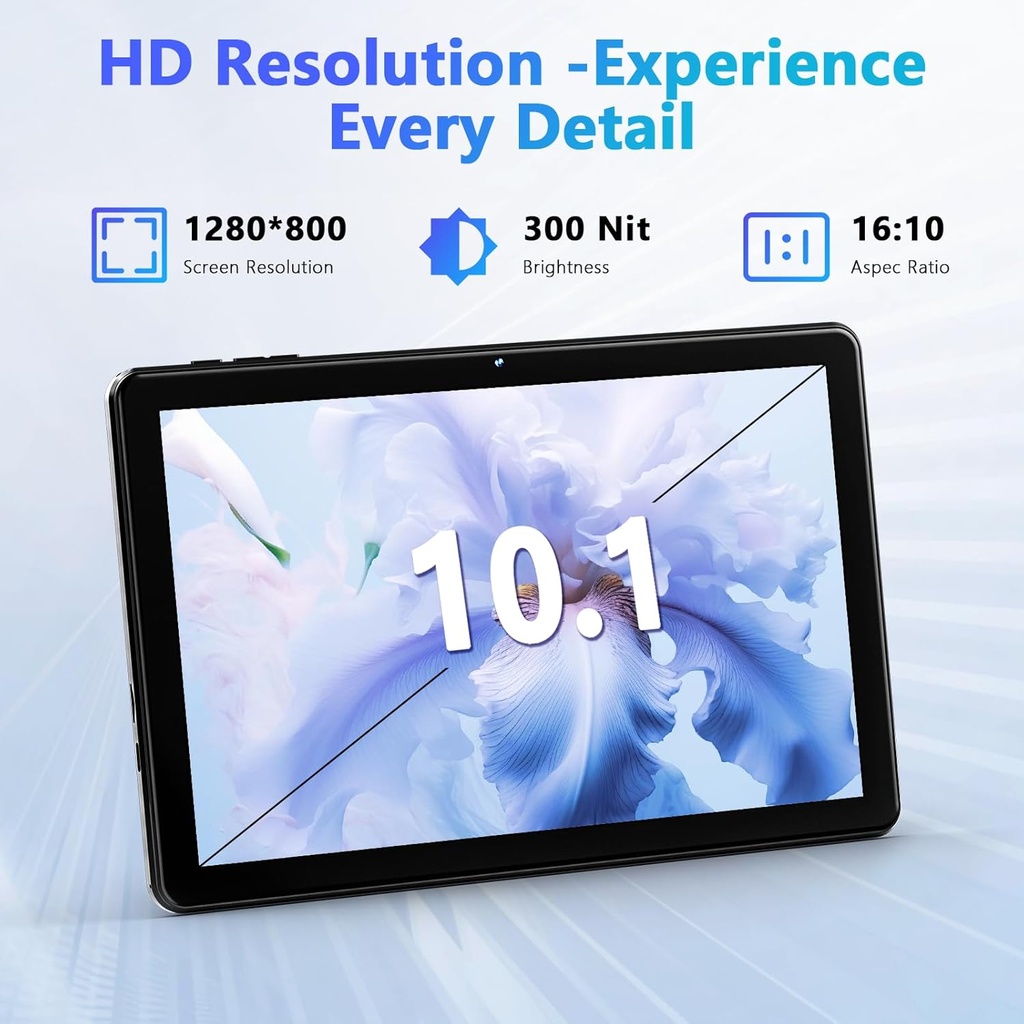 MIYOKIMIRO Andriod 15 Tablet with 10.1inch display Blue (copy)
