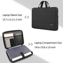 Ytonet Laptop Case 15.6 Inch, Water Resistant Laptop Bag Sleeve 