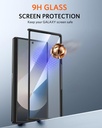 NINKI Samsung Z Fold 6 Case with S Pen Holder and Foldable Kickstand, Built in Screen Protector Protective-Black