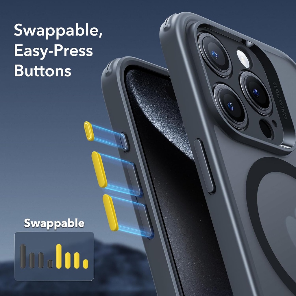 ESR iPhone 15 Pro Max Case Protection Set 