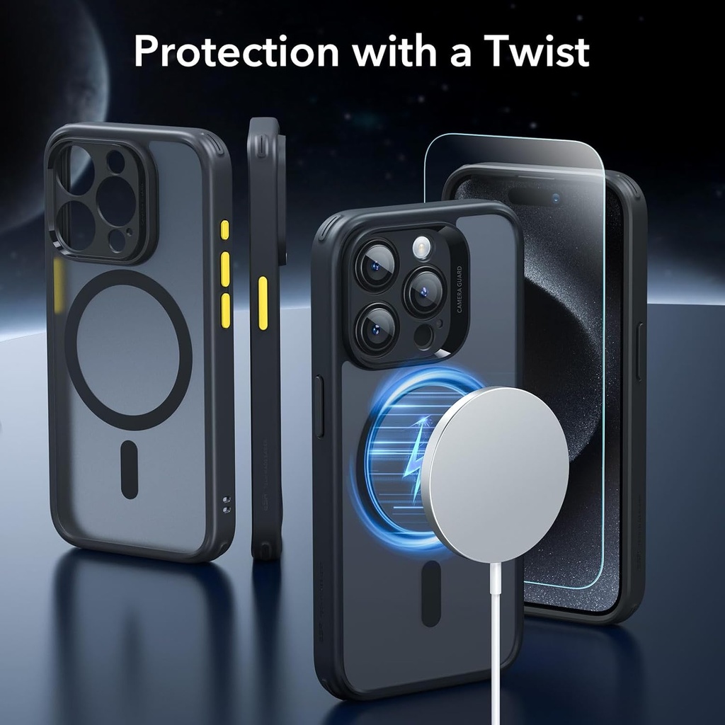 ESR iPhone 15 Pro Max Case Protection Set 