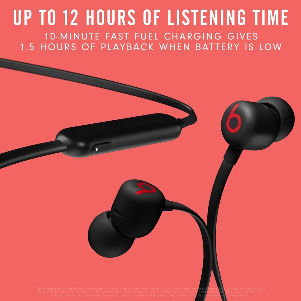 Beats Flex All day wireless Earphones Apple W1 chip
