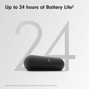Beats Pill Portable Bluetooth Speaker Water Resistant Matte Black