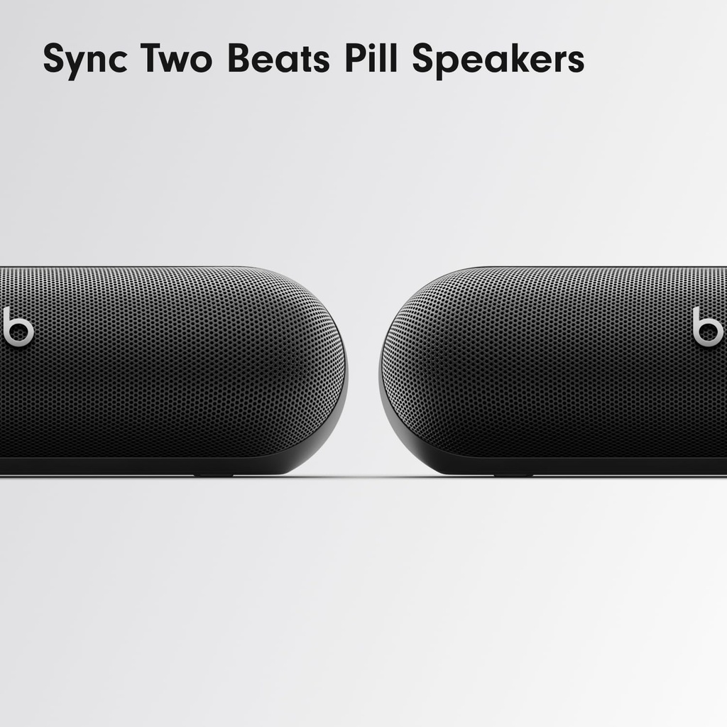Beats Pill Portable Bluetooth Speaker Water Resistant Matte Black