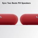 Beats Pill Portable Bluetooth Speaker Water Resistant Statement Red