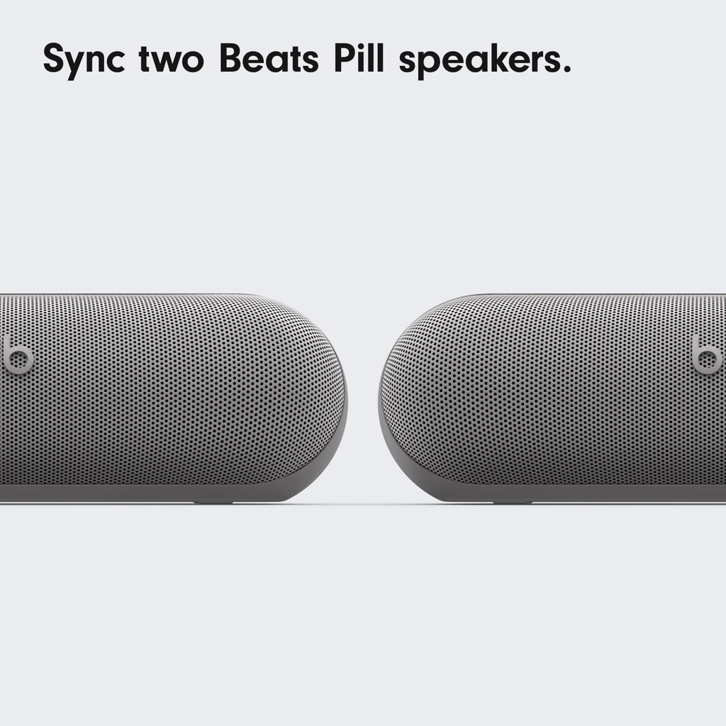 Beats Pill x Kim Kardashian Portable Bluetooth Speaker Water Resistant Dark Gray