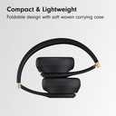 Beats Solo 4 Wireless Bluetooth On-Ear Headphones  Black & Gold 