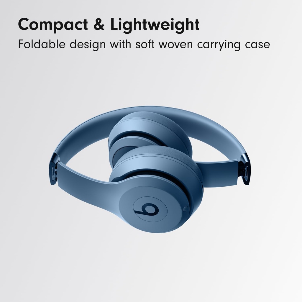 Beats Solo 4 Wireless Bluetooth On-Ear Headphones , Slate Blue