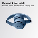 Beats Solo 4 Wireless Bluetooth On-Ear Headphones , Slate Blue