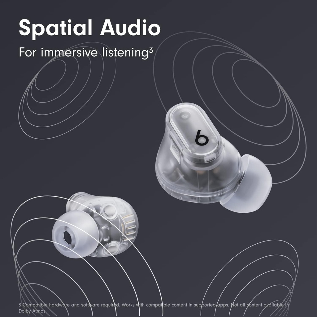 Beats Studio Buds + True wireless NC Transparent