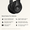 Beats Studio Pro - Wireless Bluetooth Noise Cancelling Headphones - Black