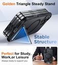 Temdan Designed for iPhone 17 Case, [Built-in Invisible Kickstand]