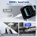 USBC TO USBC CABLE 6FT 60W FAST CHARGING CABLE 