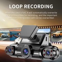 AXH DVR DUAL Dash CAM with 4 Cameras  