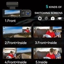CAR DVR DUAL Dash CAMERA VIDEO 