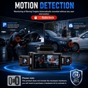 BCUOZ 4-Lens WIFI 360° Dashcam