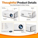 Home Theater Projector Native 1080P QHD