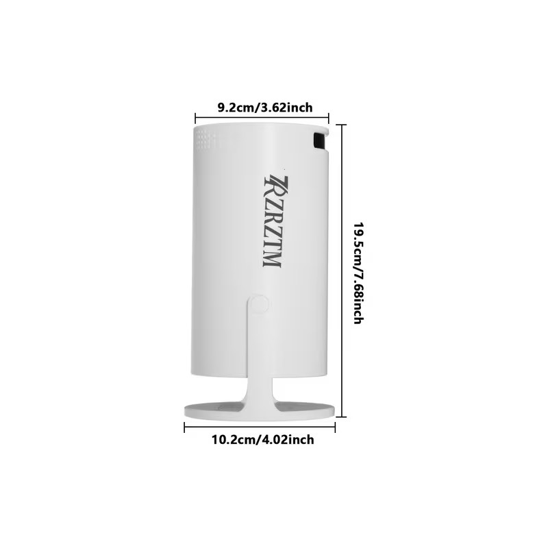 Smart Portable Projector, Wireless/support1080P/Native 720P
