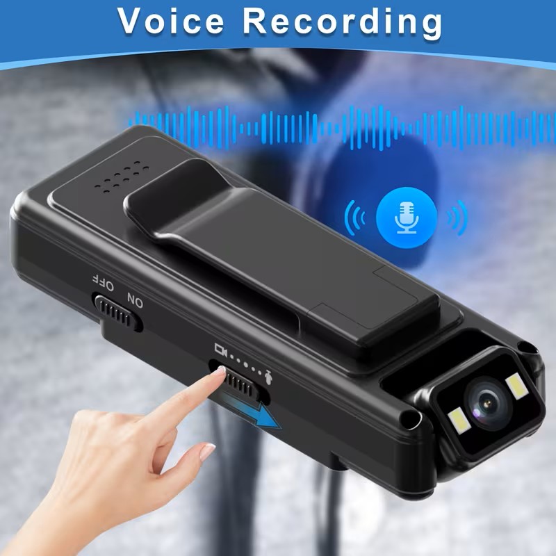 Mini Body Ultra HD Wearable Vlog Camera