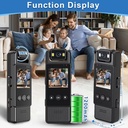 Mini Body Ultra HD Wearable Vlog Camera