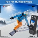Mini Body Ultra HD Wearable Vlog Camera