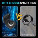 Andriod Smart Ring with Charging Compartment