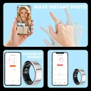 Andriod Smart Ring with Charging Compartment