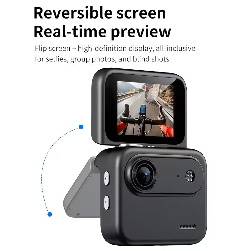 Flip Screen Thumb Camera Action Camera