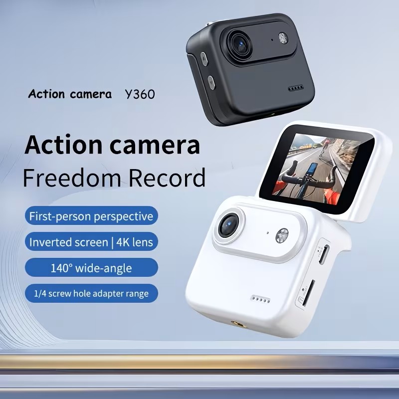 Flip Screen Thumb Camera Action Camera