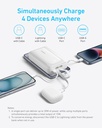 Anker Zolo Power Bank 20,000mAh 30W High-Speed Portable Charger with Built-in USB-C and Lighting  Cable