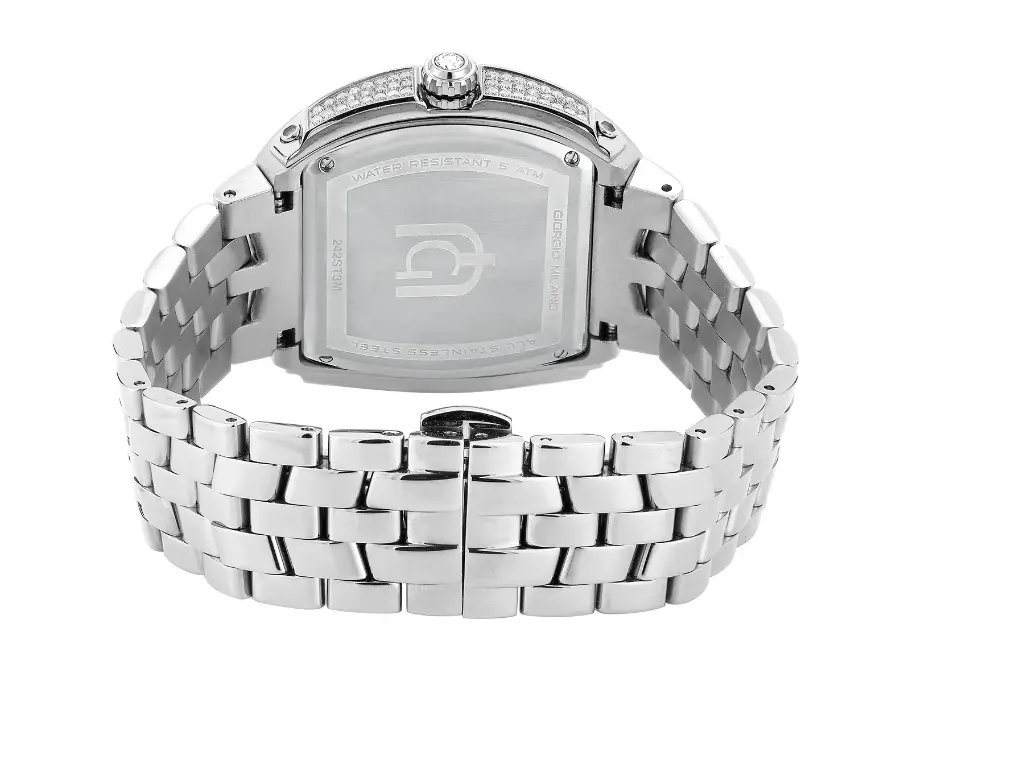 Giorgio Milano IP Gold case with Stone Bezel REGINA 242ST3M