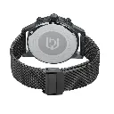 Giorgio Milano round Stainless Steel case with Black dial Black Mesh band 224SBK3