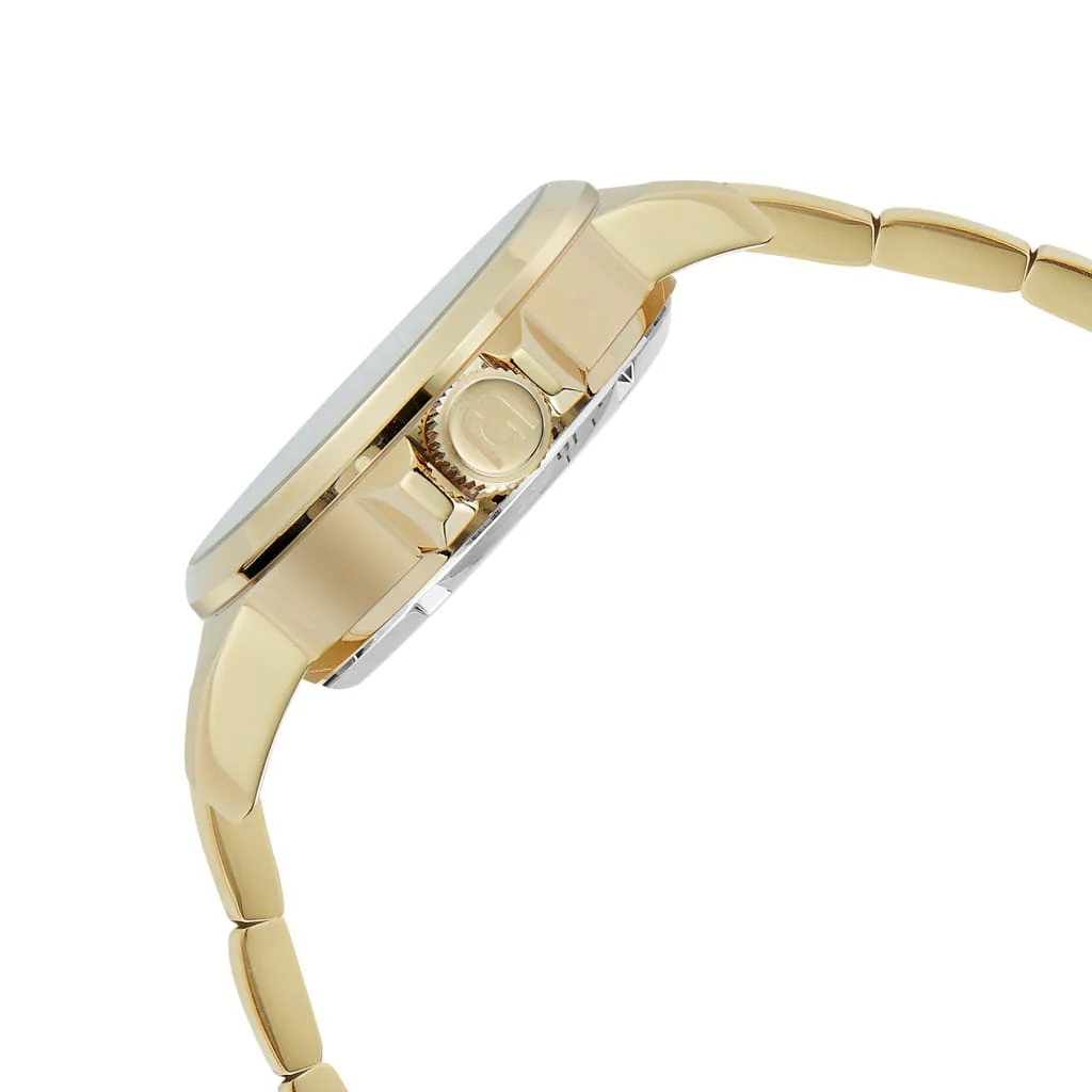 Giorgio Milano Men round IPG Round case with Champagne Automatic dial with IP Gold Bracelet 228SG5 EZIO 