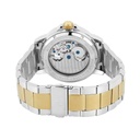 Giorgio Milano Men round IPG Round case with Champagne Automatic dial with 2 Tone IP Gold Bracelet 228STG5 EZIO 