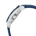 Giorgio Milano Men Square Chronograph stainless steel with blue plated bezel MARCUS 250STBL421
