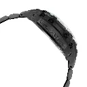 Giorgio Milano Men Black Stainless Steel Watch Chrono with date, Black Dial, Black Metal Bracelet 233SBK03M MAESTRO METAL 