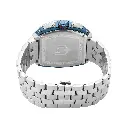 Giorgio Milano Men IP Blue Stainless Steel Watch Chrono with date, Blue Dial, Steel Metal Bracelet 233STBL04M MAESTRO METAL 