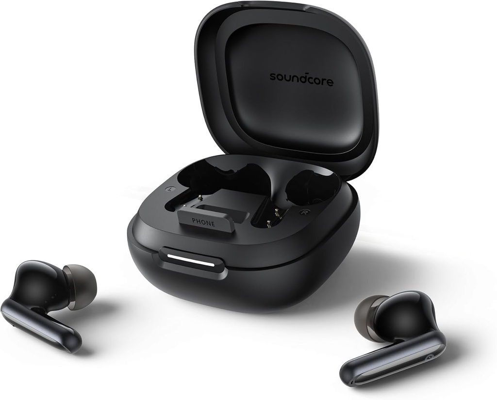 Soundcore P40i by Anker Noise Cancelling Earbuds with Adaptive ANC Black