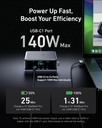Anker Prime Charging Station, 250W 6-Port GaN USB C Charger 