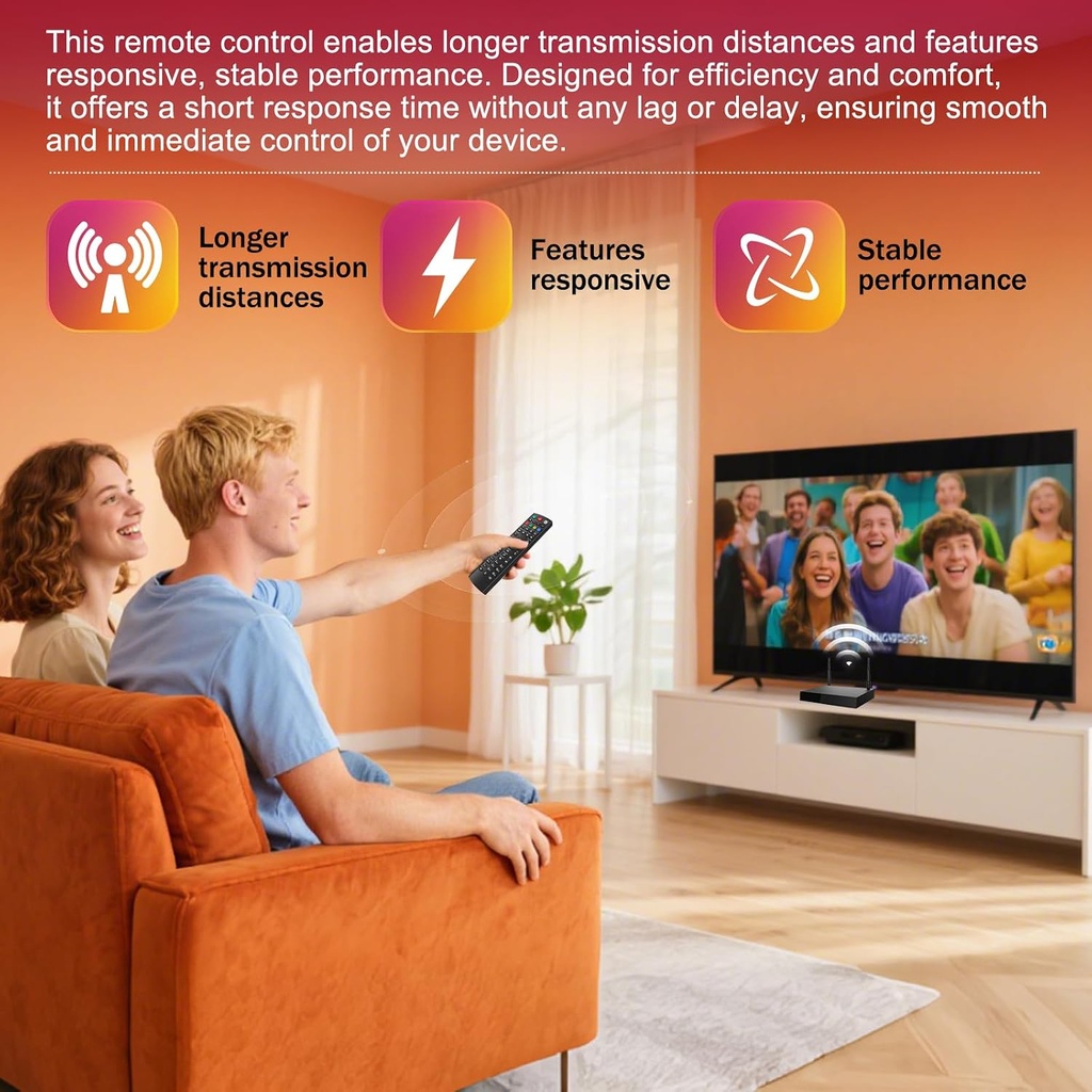 Remote Control for superbox S1, S2, S3, S4, S5, S6, Octastream Q1, Elite II, MAX IV, Elite Max, and MagaBox