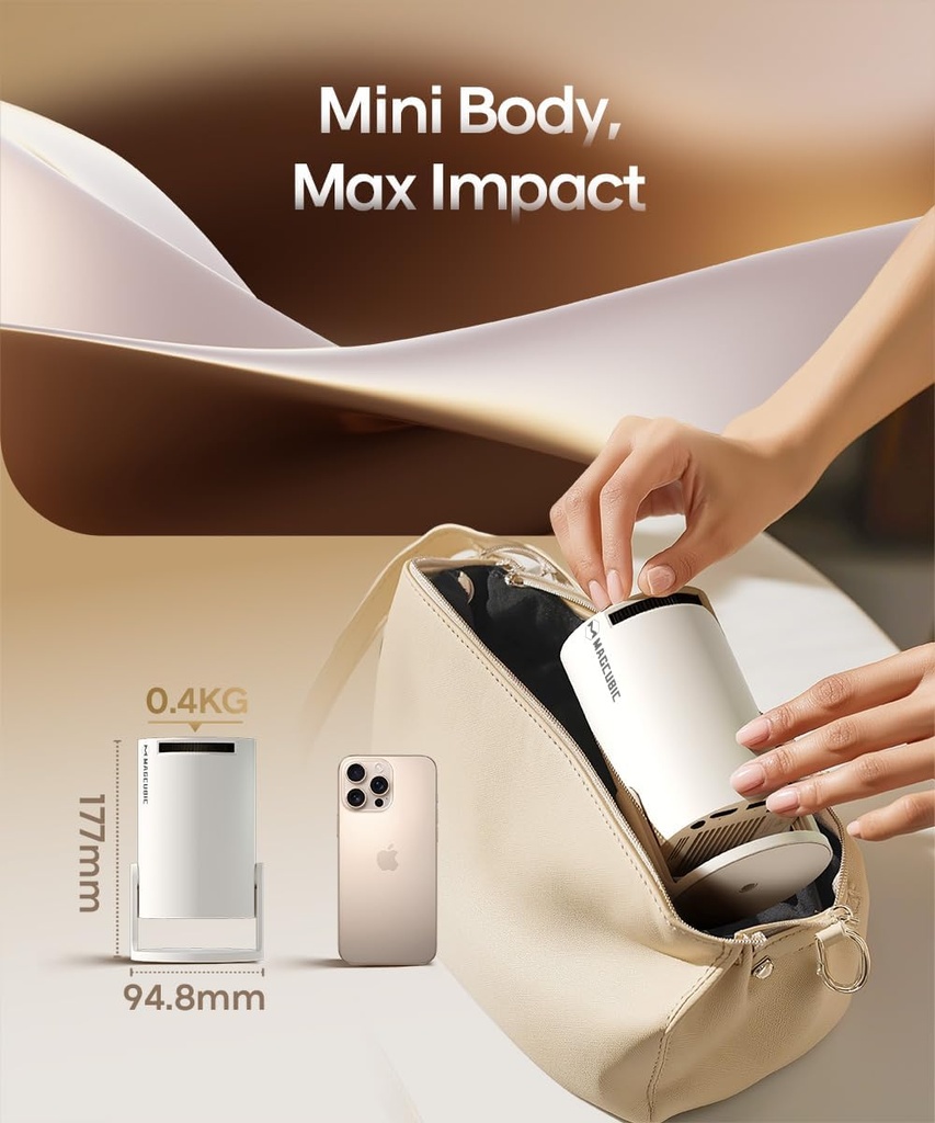 Magcubic HY300PRO Mini Projector with WiFi and Bluetooth