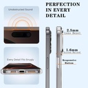 LWLFEKA Case iPhone 17 Pro Max Clear with Privacy Screen Protector (copy)