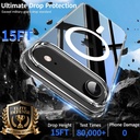 LWLFEKA Case iPhone 17 Air Clear Case with Privacy Screen Protector 