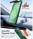 FNTCASE Case for Samsung Galaxy S25 FE with Screen Protector | Translucent Matte Magnetic Back, 14FT Military Grade Drop Protection, Slim Shockproof. Green