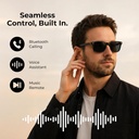 iTouch Aura Wearables Smart Glasses .Tortoise Wayfarer/Gradient 