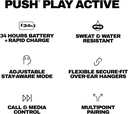 Skullcandy Push Play Active Wireless Earbuds - Preppy Blue