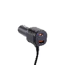 GRIFFIN PowerJolt Backseat Car Charger with retractable cables 